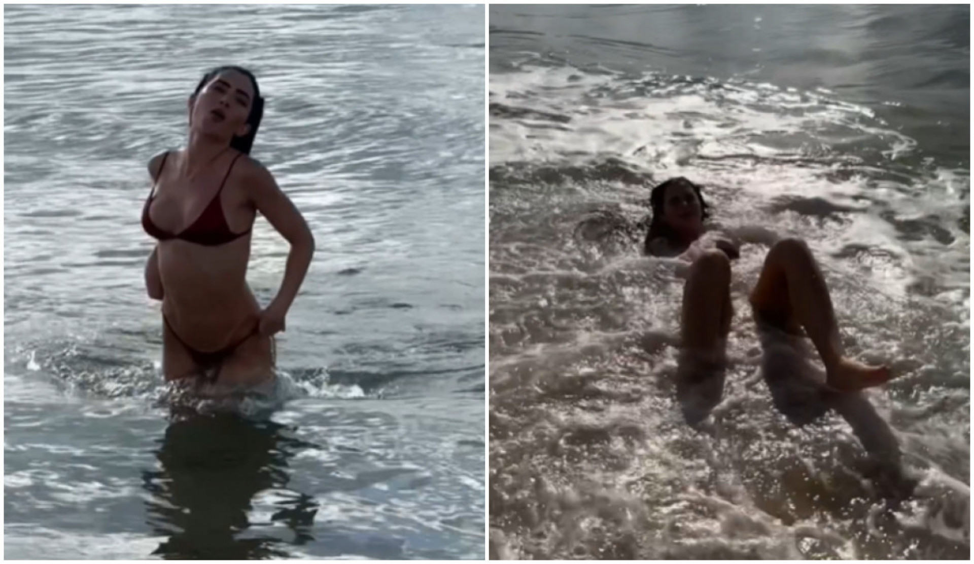 Jade Picon leva 'caldo' na praia - Reprodução/Instagram