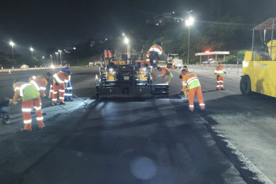 Linha Amarela terá trechos interditados para manutenção do asfalto e limpeza de drenagem 