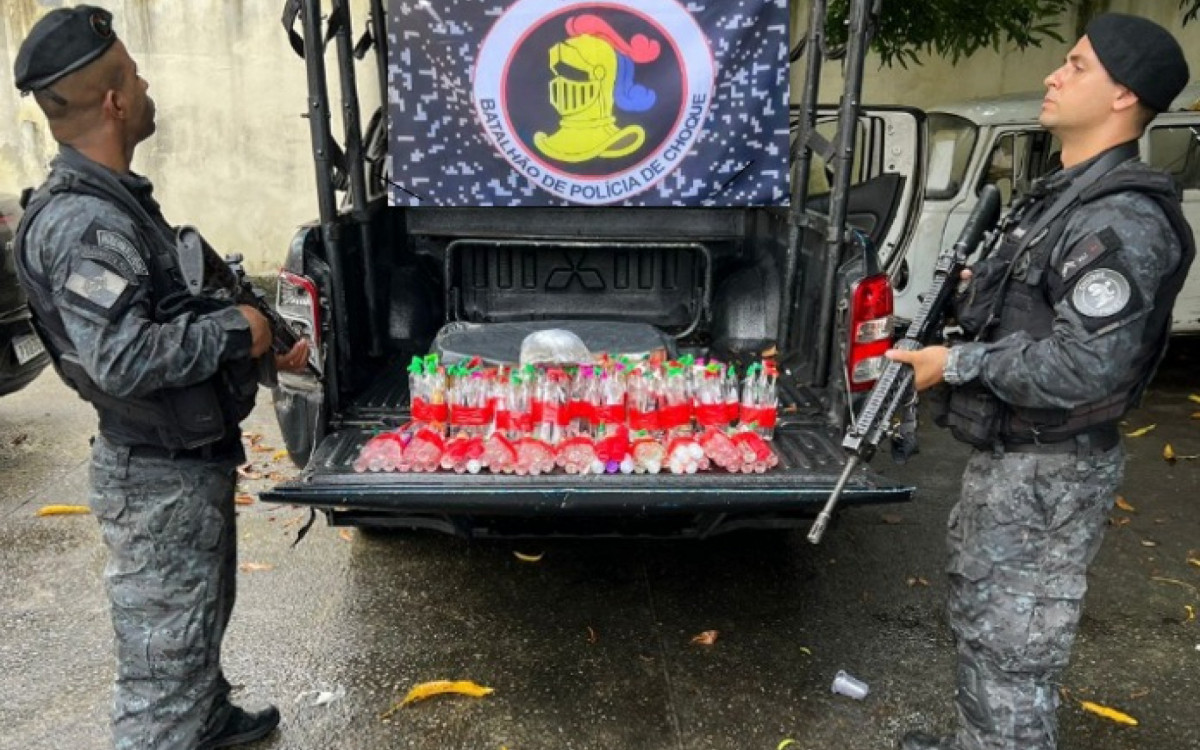 Material entorpecente foi apreendido na operação desta quinta-feira (4)