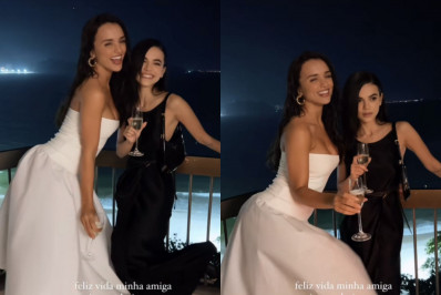 Rafa Kalimann celebra aniversário de Manu Gavassi: 'Te admiro tanto'