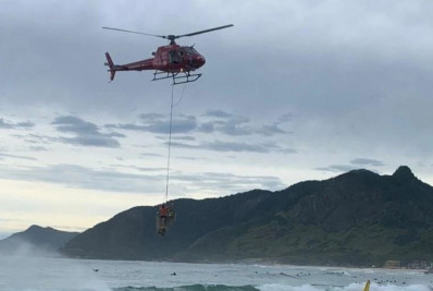 Corpo de homem é encontrado no mar da praia do Recreio