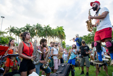 Orquestra Voadora realiza primeiro ensaio aberto em 2024