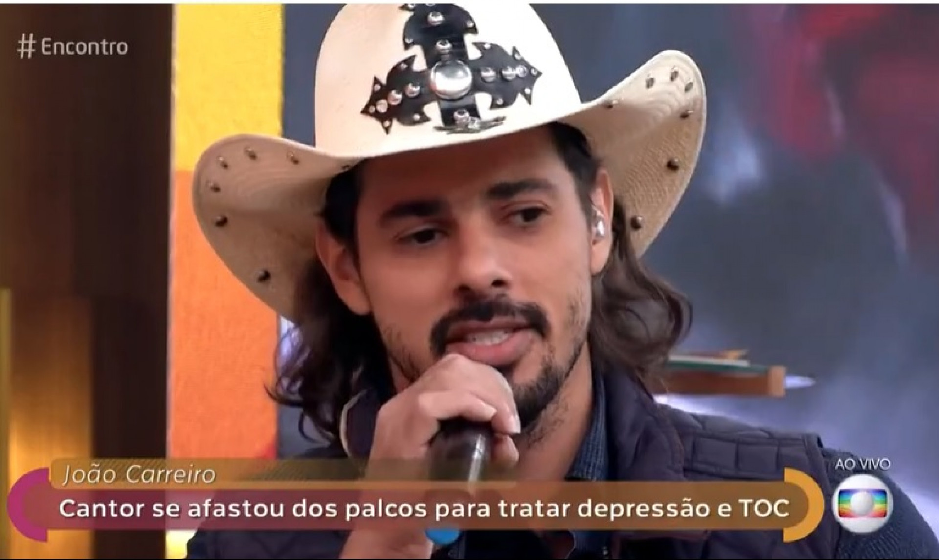 João Carreiro tratou depressão e TOC - Reprodução de vídeo / TV Globo