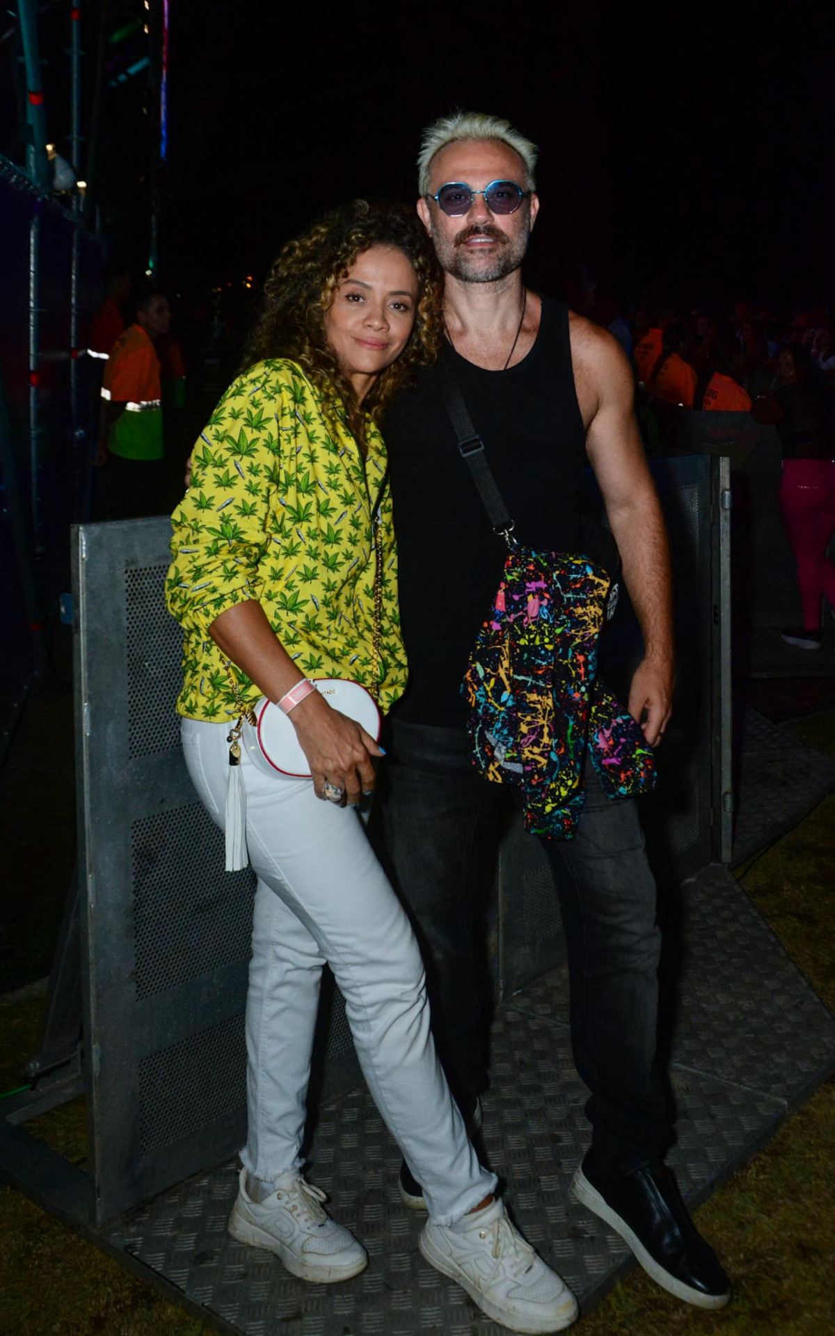 Aline Borges e Alex Nader