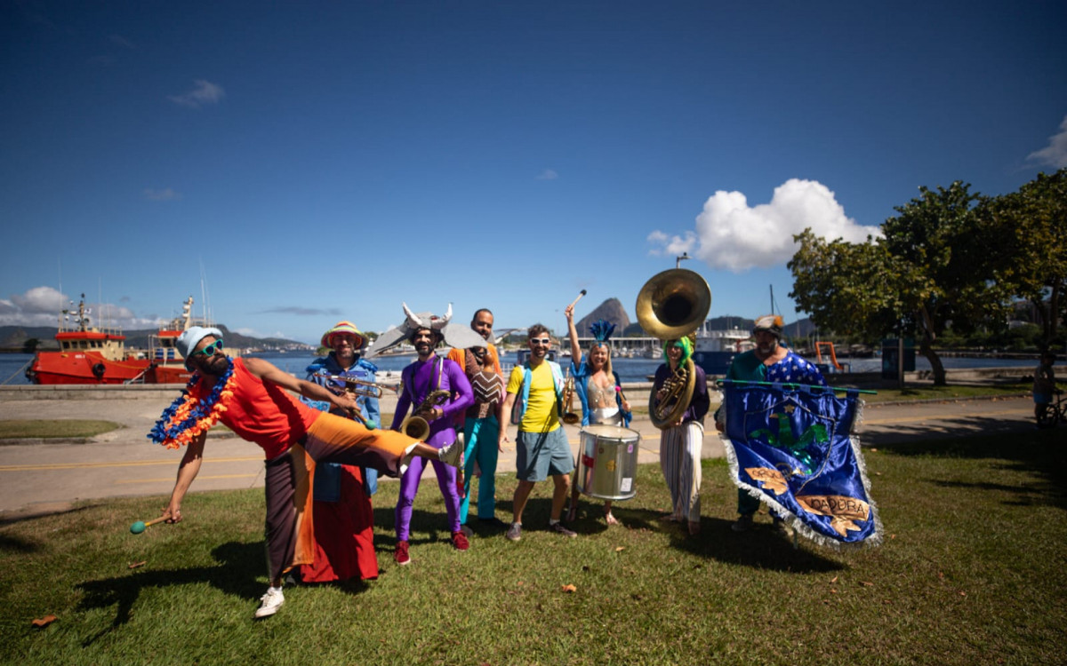 A Orquestra Voadora completa 15 anos de Carnaval - Renan Areias / Agência O Dia