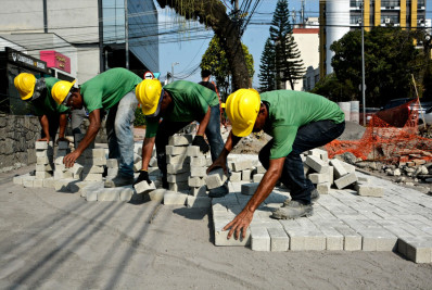 Obras de revitalização da Rua 33 serão retomadas na segunda (8)