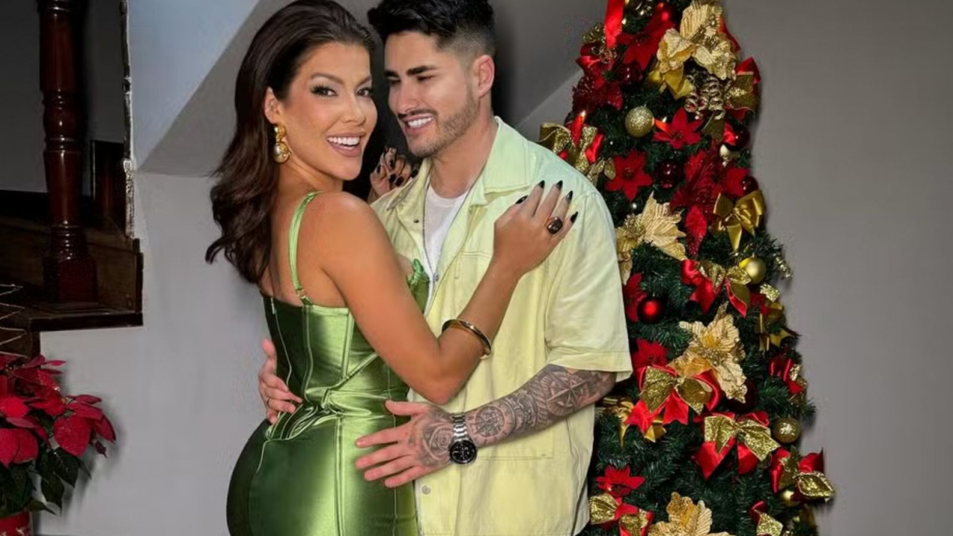 Jaquelline Grohalski e Lucas Souza no Natal - Reprodução/Instagram