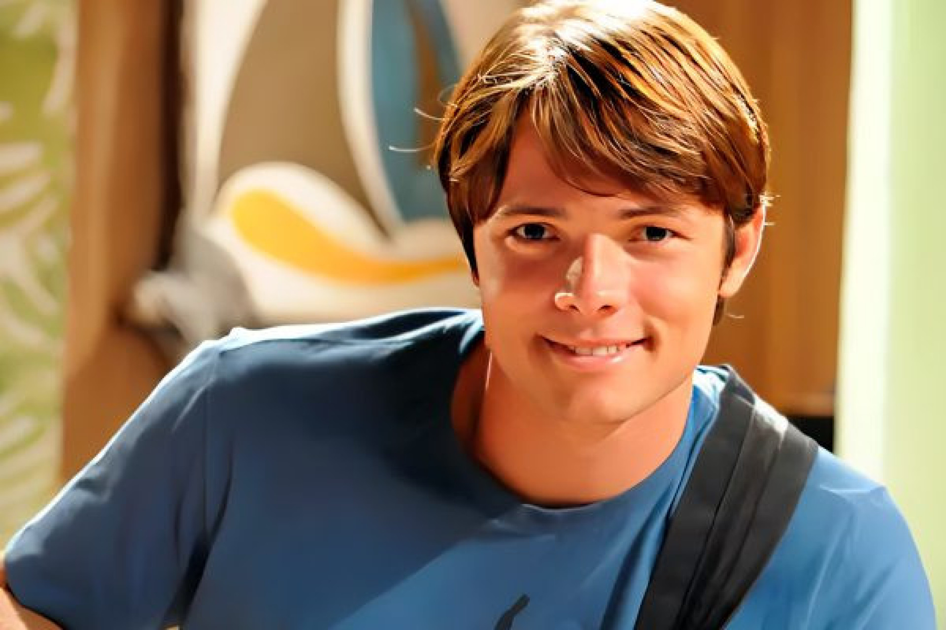 Daniel Dalcin atuou em 'Malhação' e atualmente trabalha em loja especializada em frangos assados - Reprodução Internet