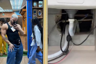 Casa do BBB 24 recebe visita de influenciadores e reforma mal acabada chama a atenção