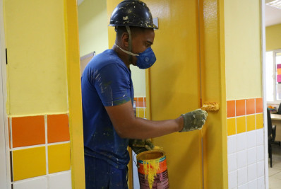 Obras ocupam escolas municipais durante o período das férias