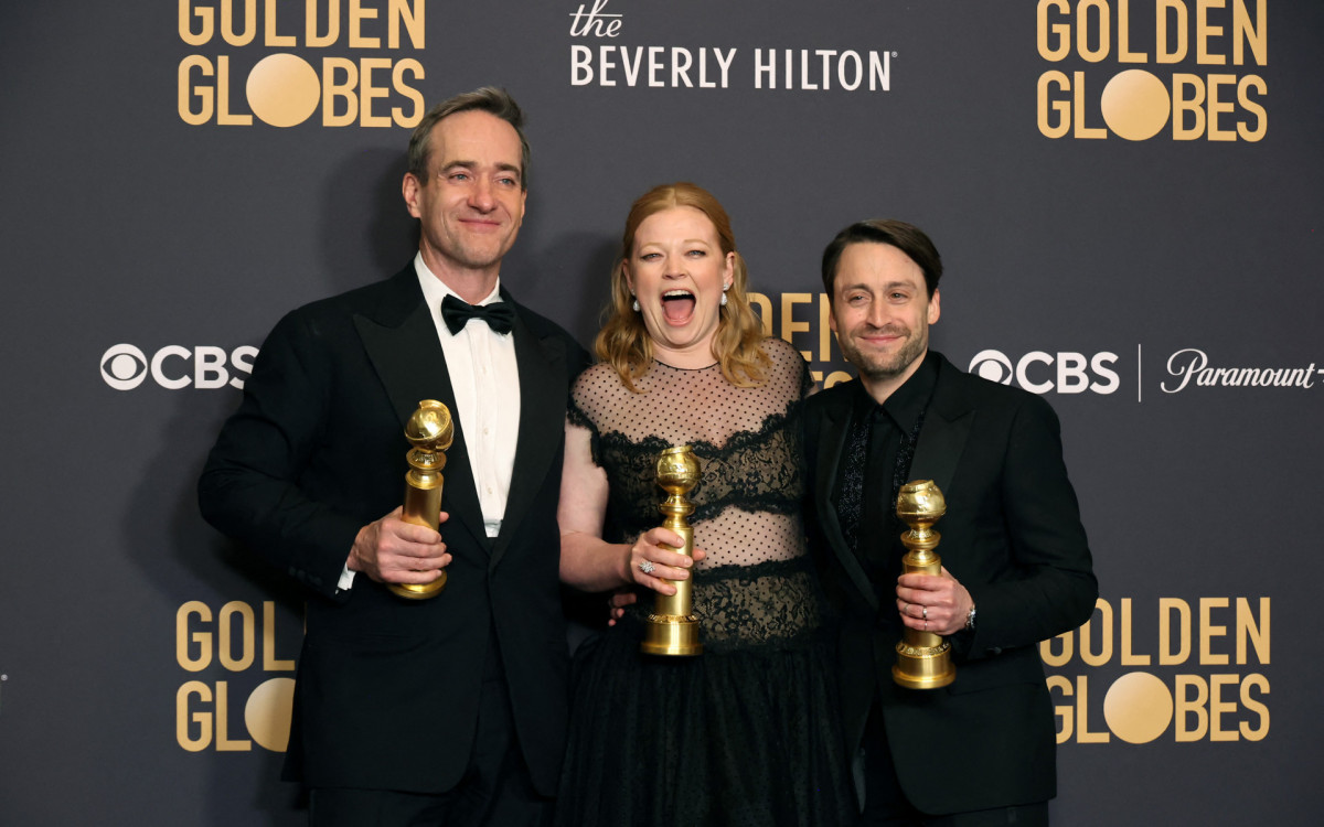  Matthew Macfadyen, Sarah Snook, e Kieran Culkin