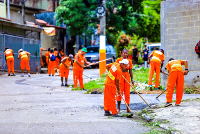 Bairros Jardim Redentor, São Bernardo e Santa Amélia recebem mutirão de limpeza em Belford Roxo
