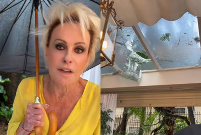 Ana Maria Braga mostra o estado da sua casa após fortes chuvas: 'O que eu faço agora?'