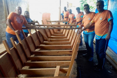 Instituto Onda Azul inicia curso gratuito de carpintaria e mecânica naval em Cabo Frio