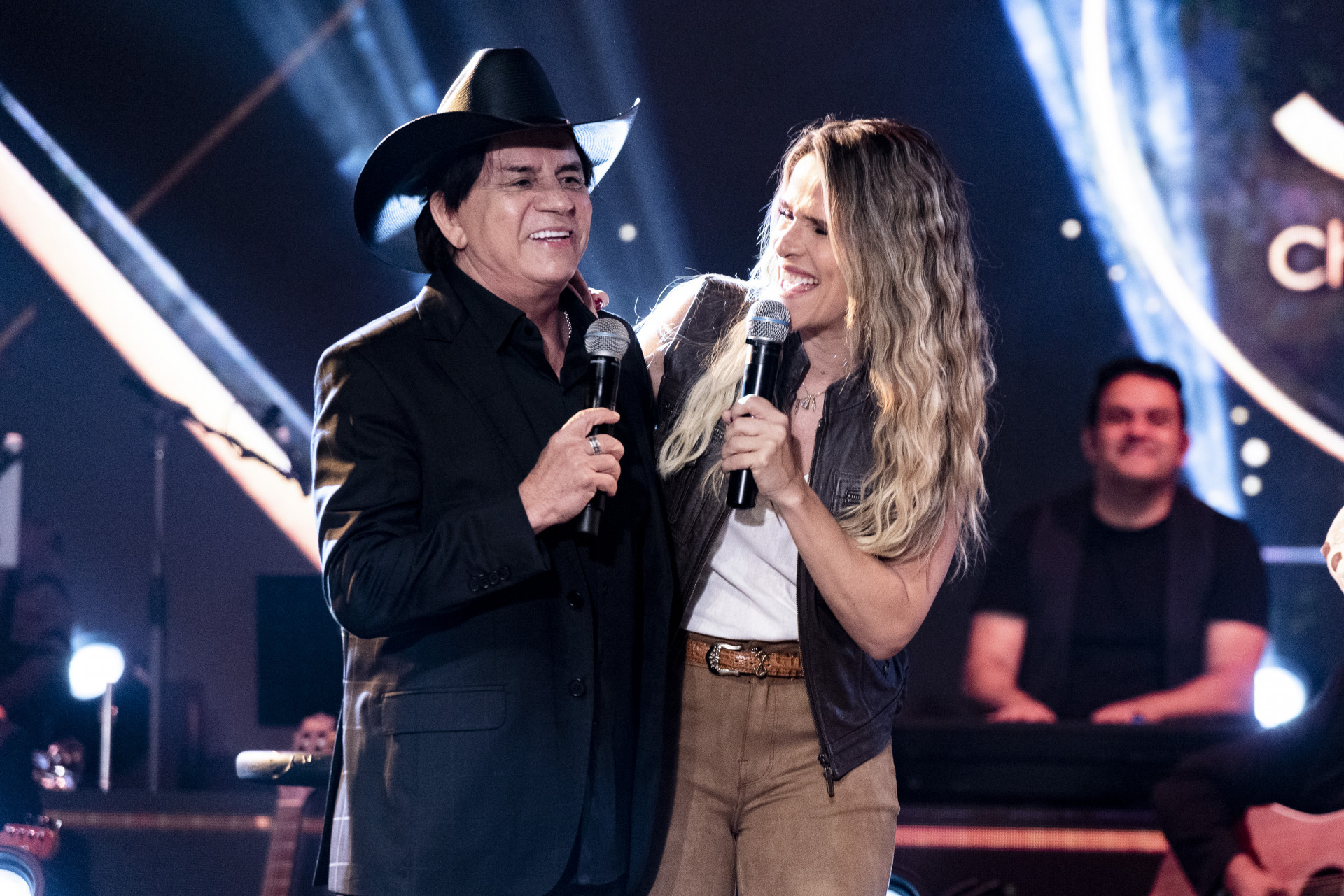 Ingrid Guimarães e Chitãozinho em cena de 'Minha Irmã e Eu' - Ellen Soares