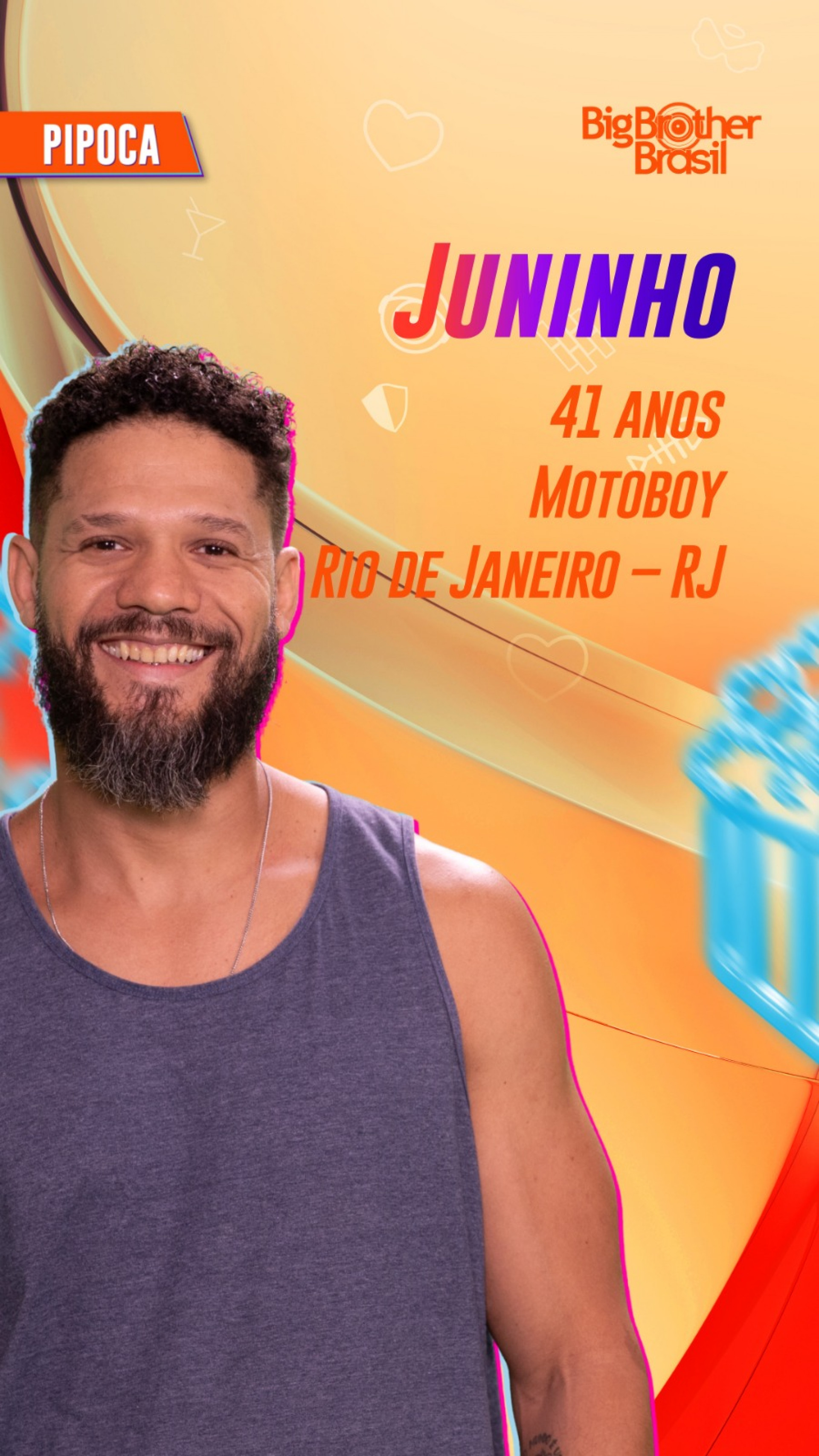 Juninho é confirmado no BBB 24 - Divulgação/ TV Globo
