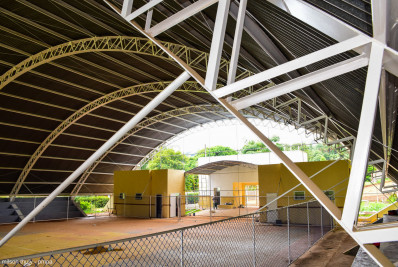 Prefeito de Paty reinicia obras em quadra esportiva da Maravilha