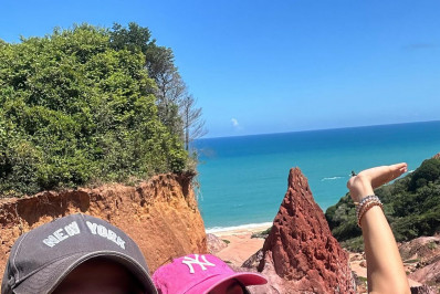 Hariany Almeida abre álbum de fotos na Paraíba ao lado do namorado Matheus Vargas