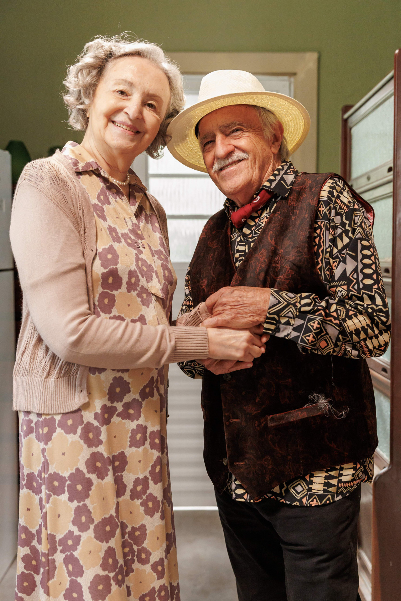 Lampião e Mercedes se reencontram em 'Fuzuê' - Globo/Léo Rosario