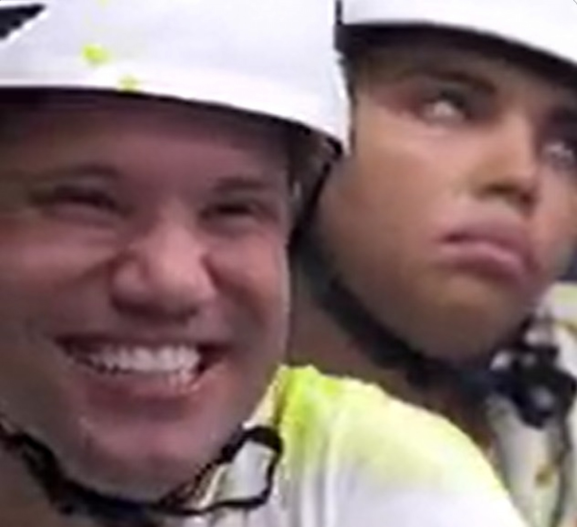 Giovanna revirando os olhos para a gritaria de Maycon na Prova do Líder - Reprodução