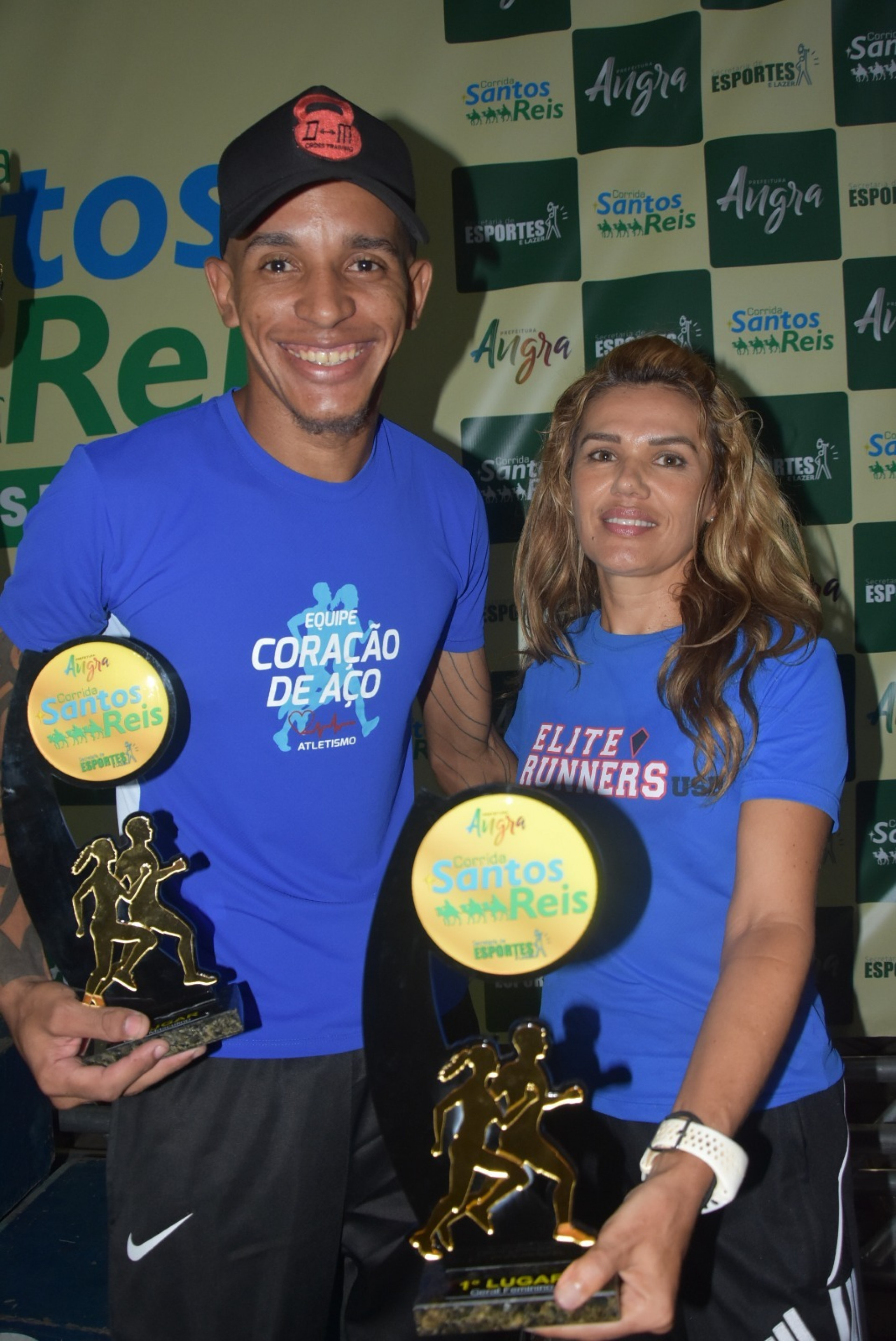Dami&atilde;o da Silva e Solange Mariano vencem a  33&ordf; Corrida dos Santos Reis pelo terceiro ano consecutivo - Divulga&ccedil;&atilde;o/PMAR