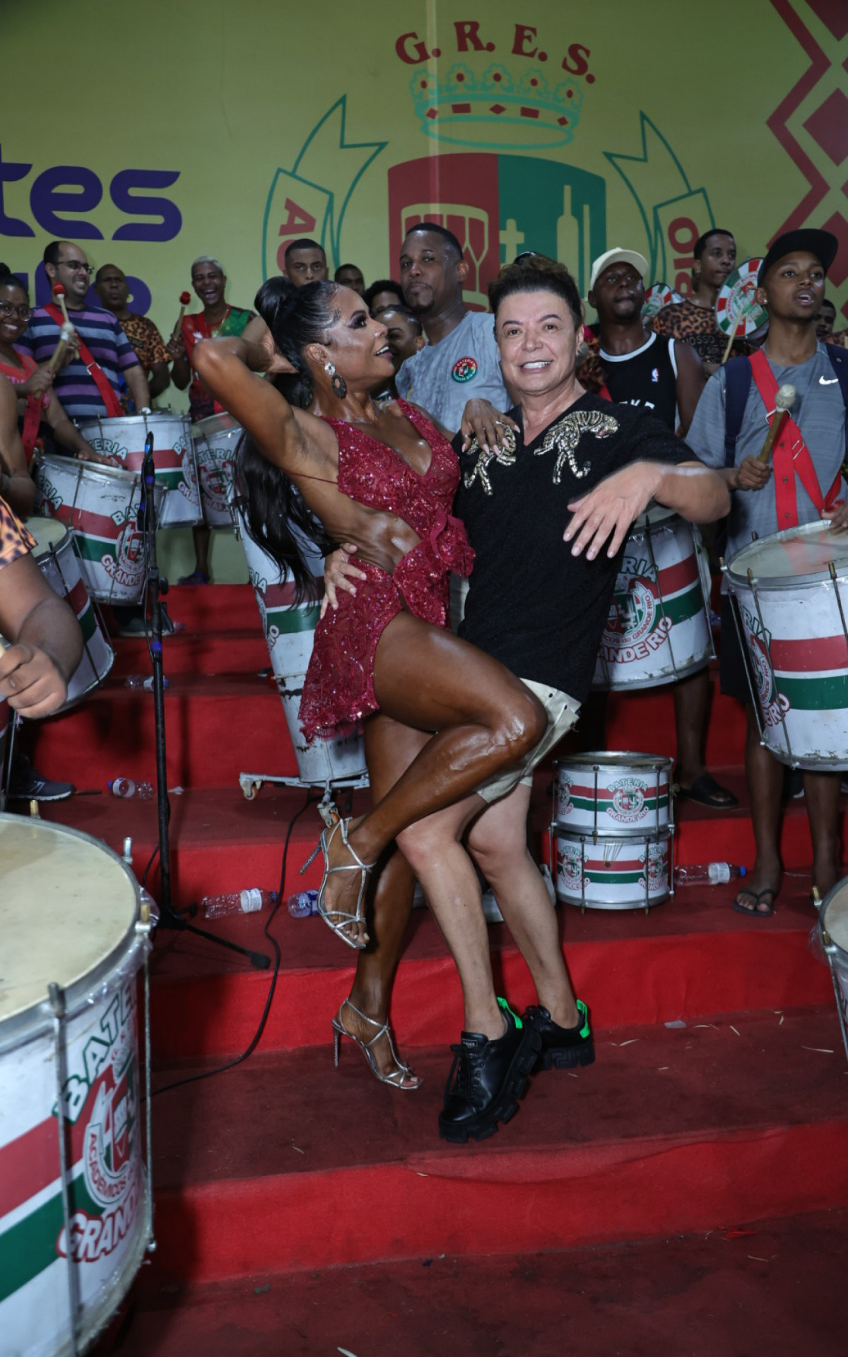 Adriana Bombom e o amigo, David Brazil