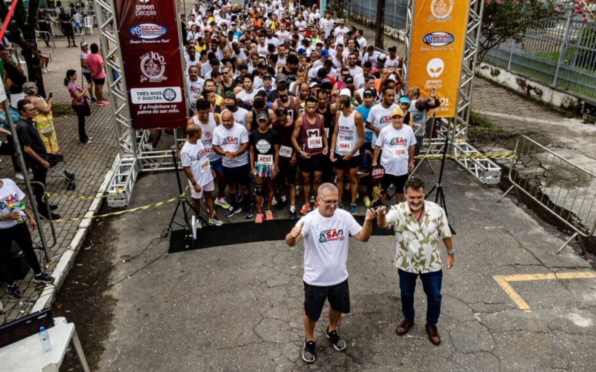 Todos os participantes irão receber medalhas.