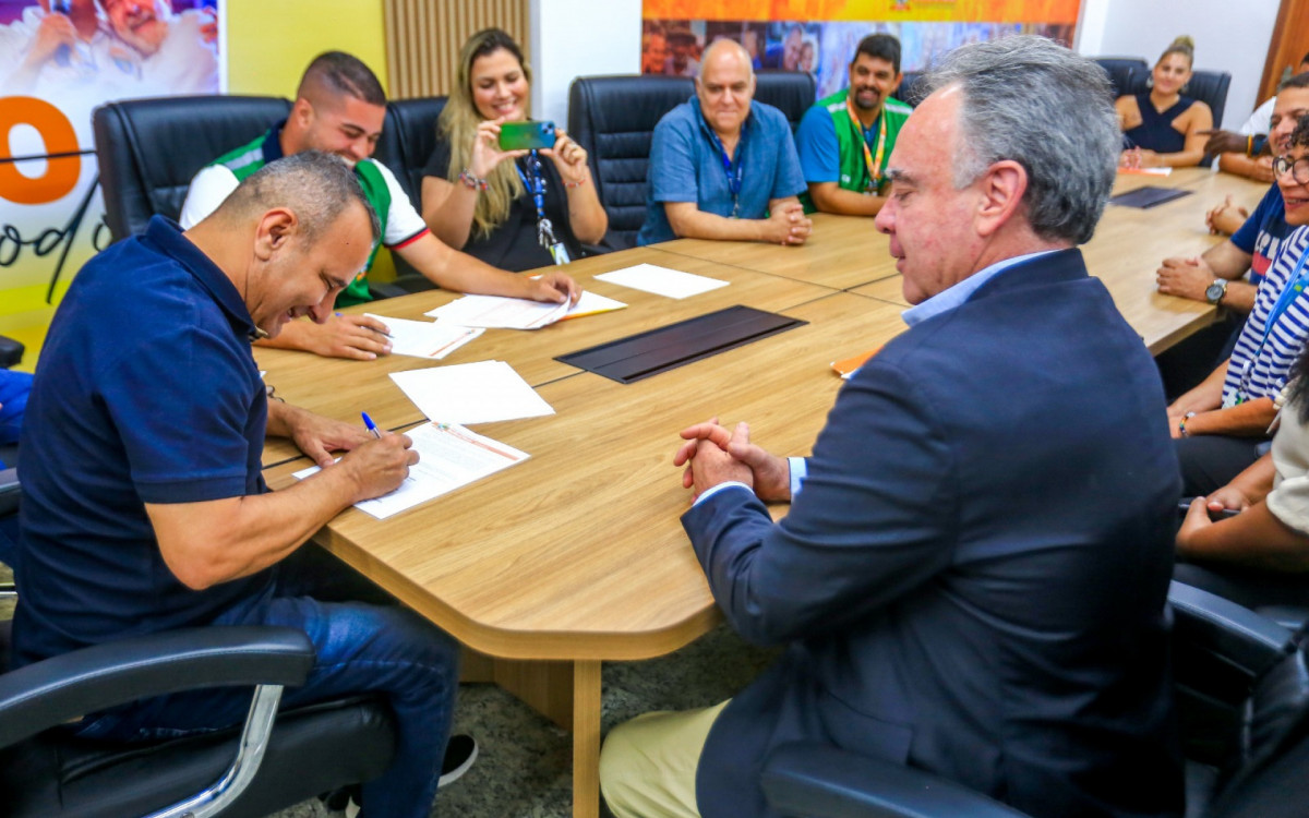 De acordo com o prefeito Waguinho, o termo de compensação irá fortalecer e ampliar as ações ambientais no município