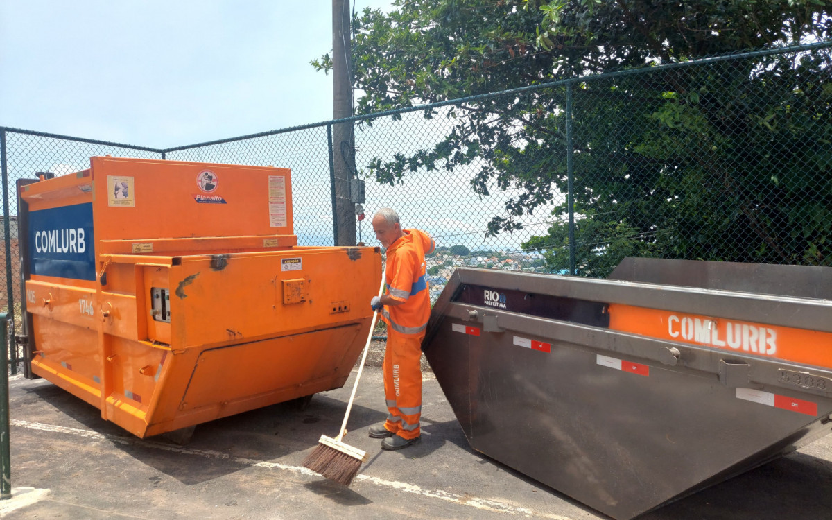 Ecoponto inaugurado na comunidade do Guarabu