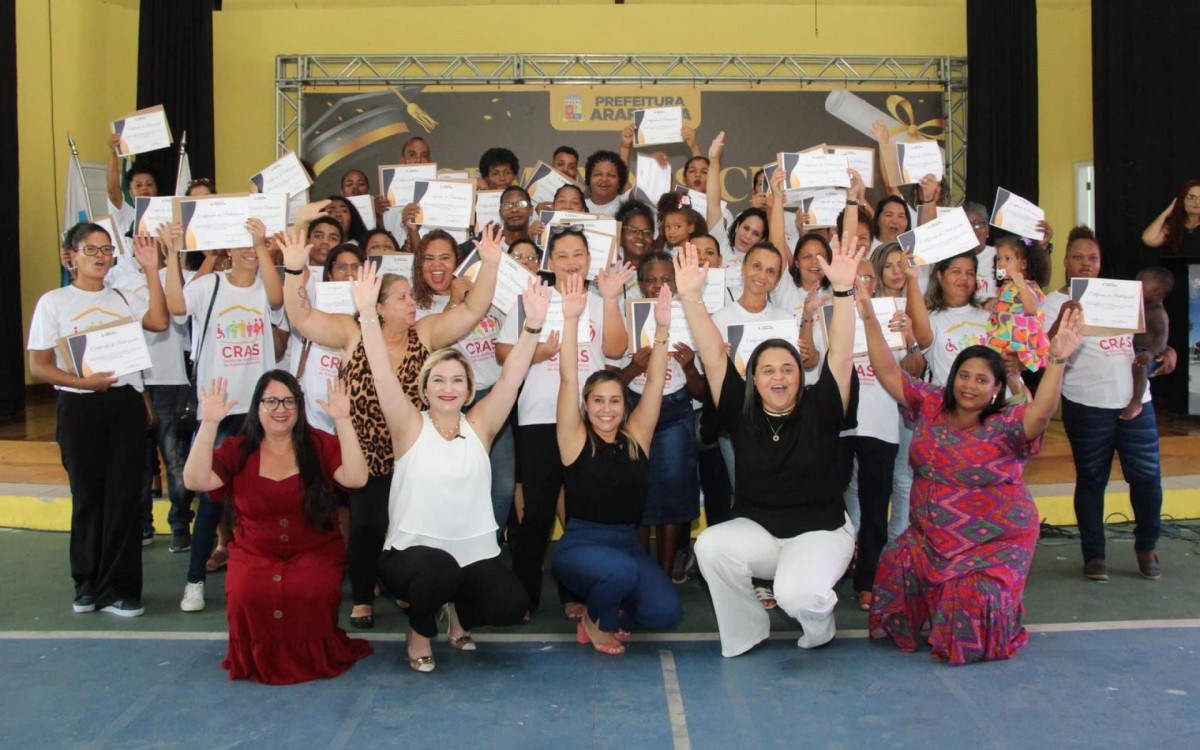 Cerimônia de Formatura dos CRAS de Araruama
