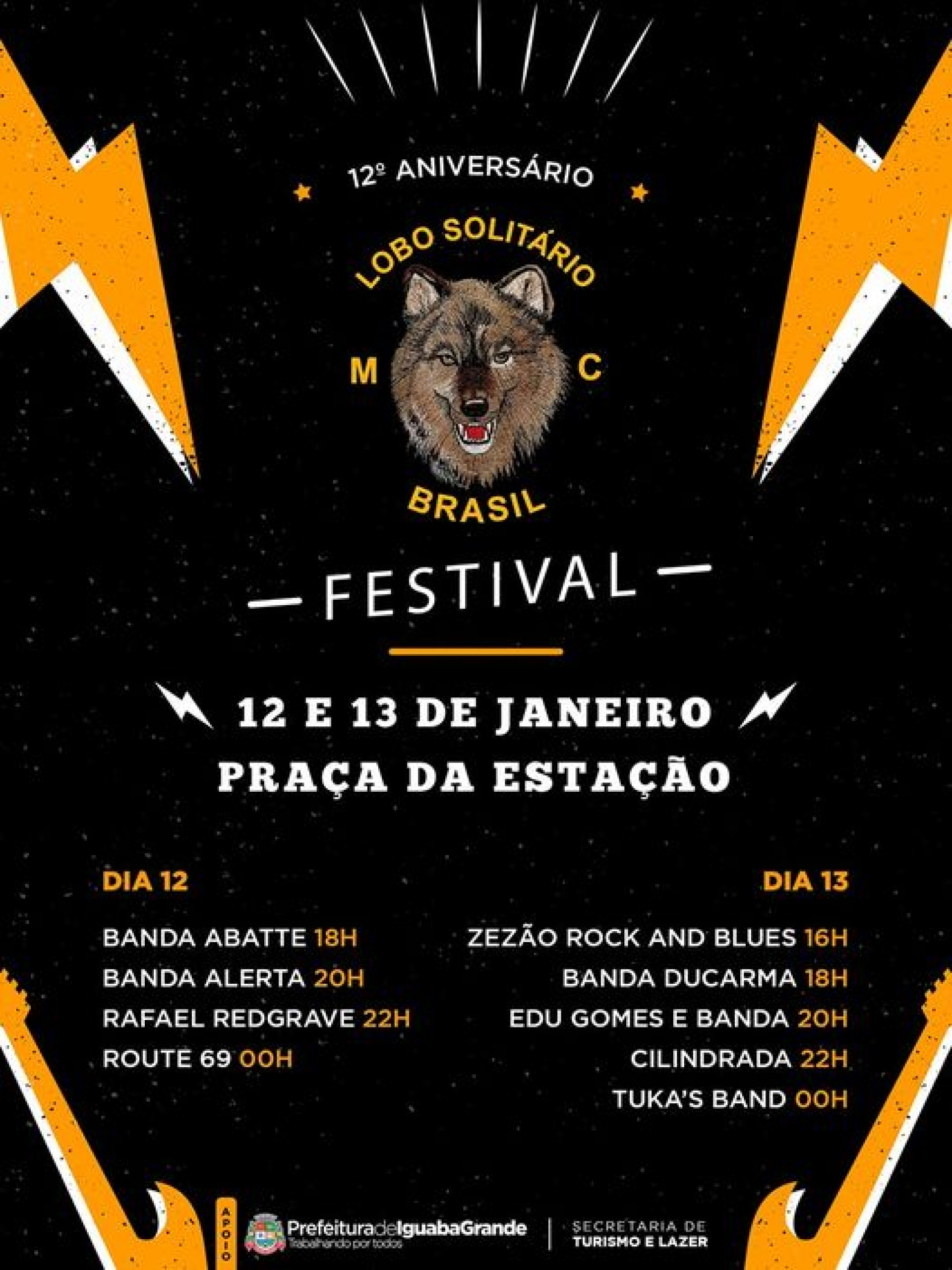 O Moto Clube Lobo Solit&aacute;rio tamb&eacute;m preparou um trof&eacute;u especial para premiar os participantes do evento. - Divulga&ccedil;&atilde;o/Ascom