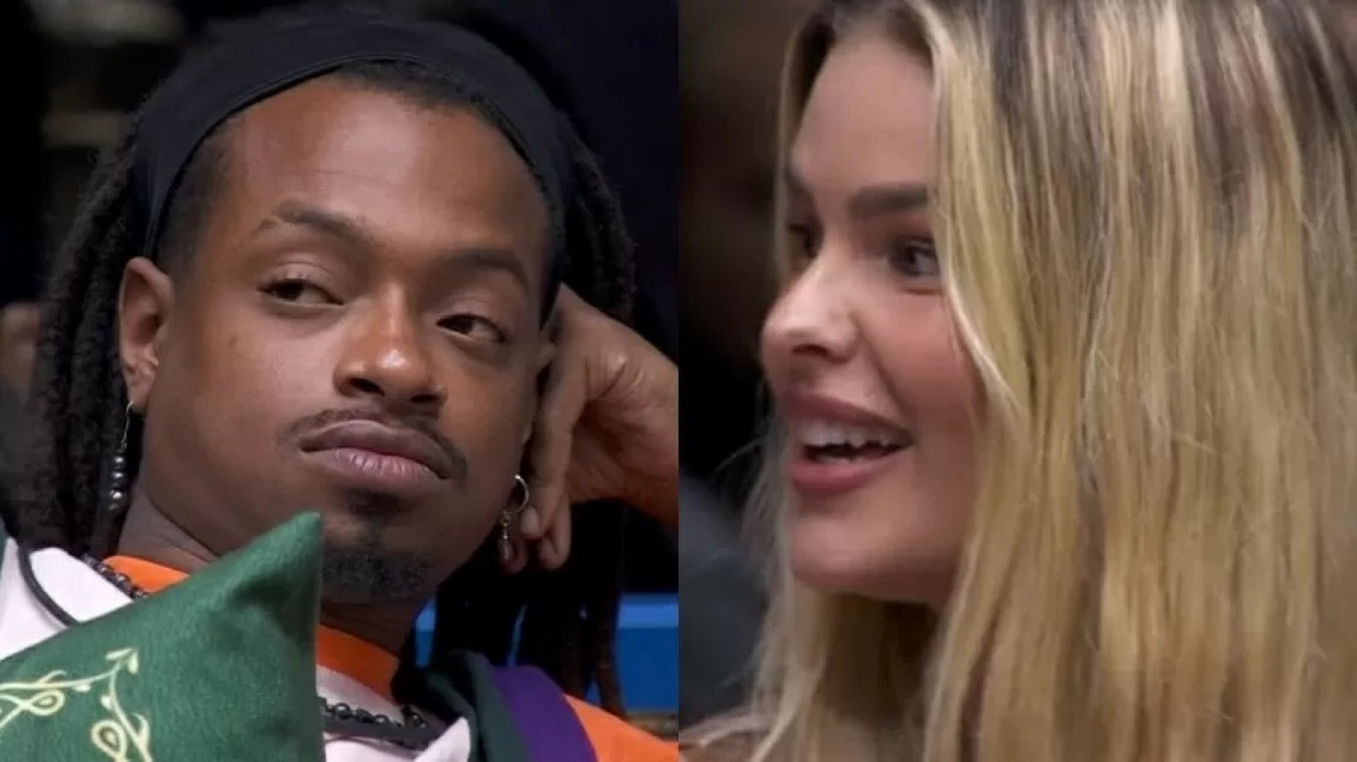 Luigi se desespera com voto de Yasmin Brunet - Reprodução