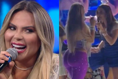 Após tomar microfone de Claudia Leitte, Kally Fonseca dá vexame em show: 'Bêbada'