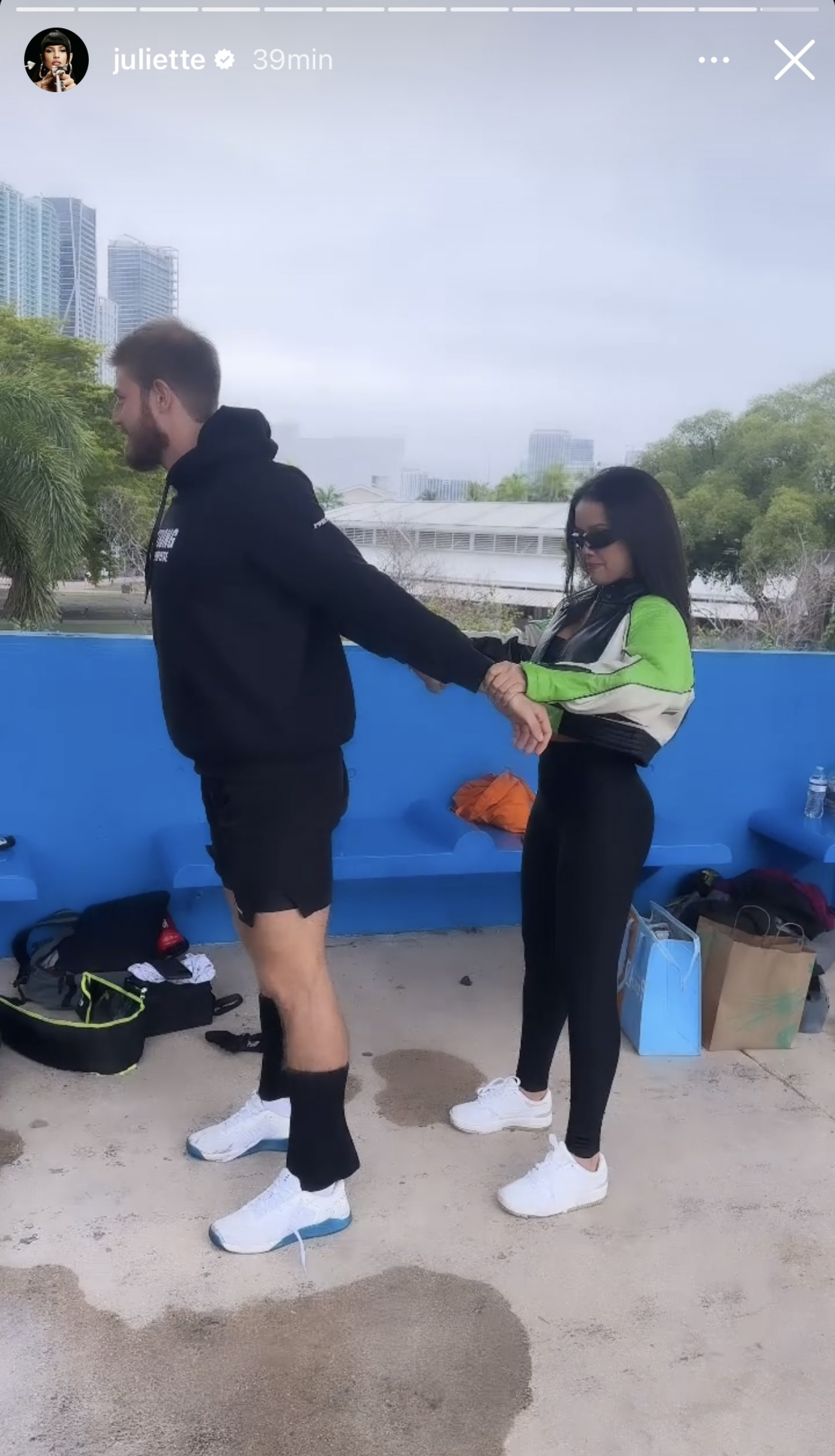 Juliette prestigia namorado, Kaique Cerveny, em competição de Crossfit - Reprodução