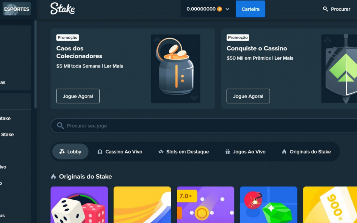 Stake: Competição de Cassino Semanal com Prêmio de US$50.000