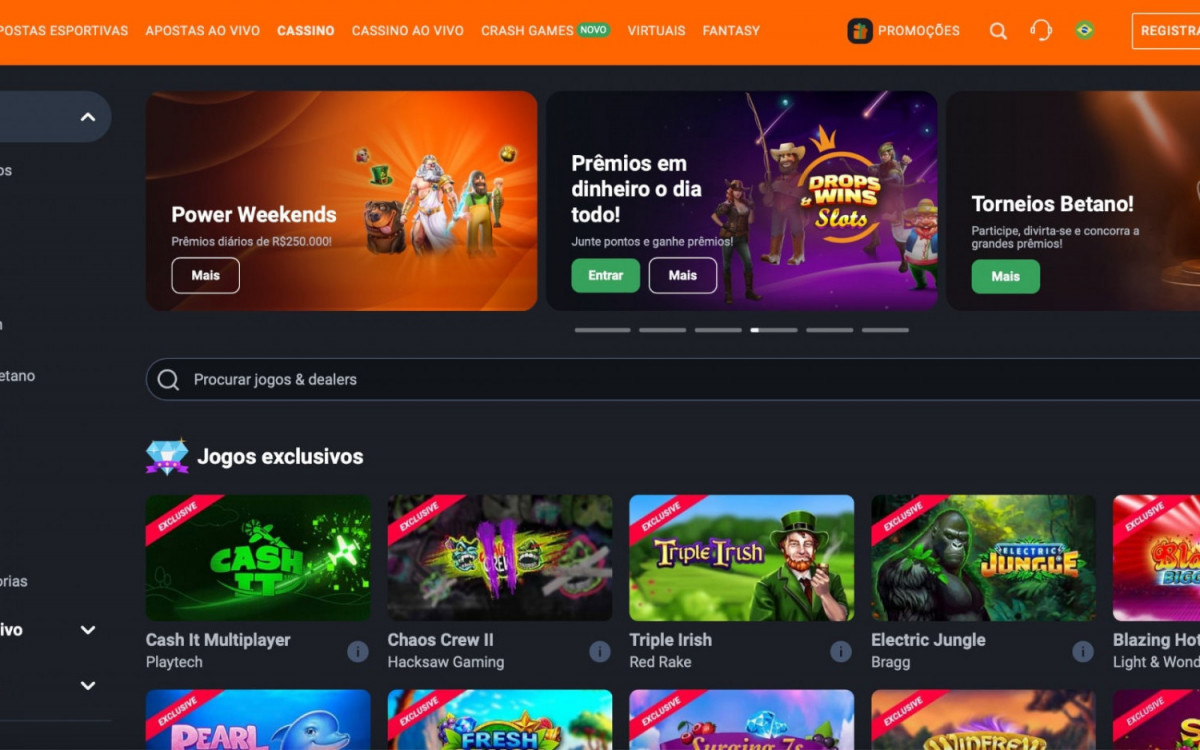 Betano: Maior Variedade de Torneios