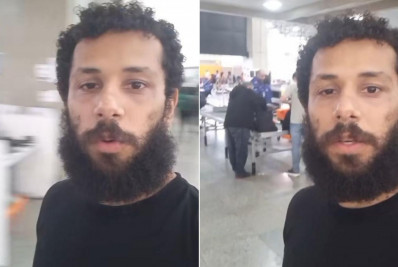 Amaury Lorenzo, de Terra e Paixão, é revistado em aeroporto e relata racismo na abordagem 