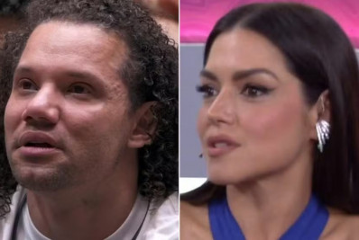 Thais Fersoza dá 'bronca' em Maycon e recebe elogios na web: 'Jantou ao vivo'