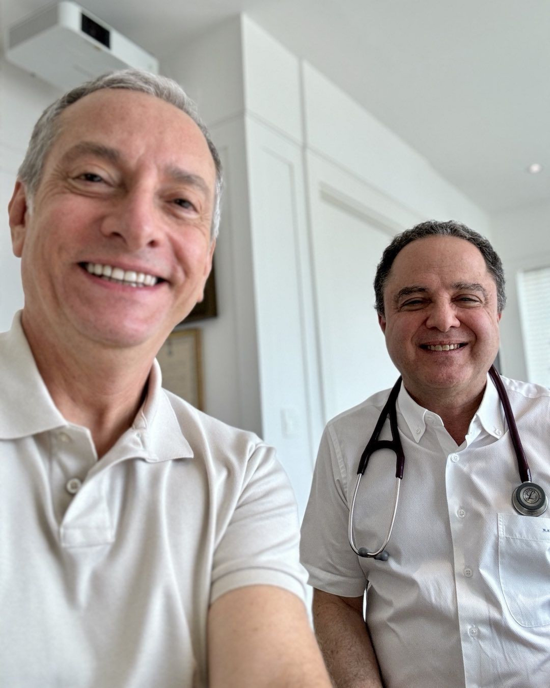 José Roberto Burnier recebe liberação médica para trabalhar após infarto
 - Reprodução / Instagram 