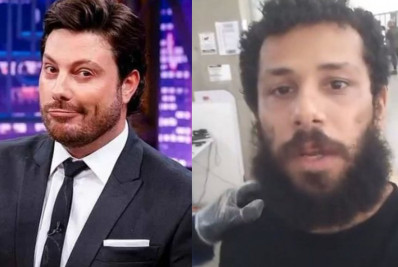 Danilo Gentili ironiza Amaury Lorenzo após denúncia de racismo em aeroporto: 'E daí?'