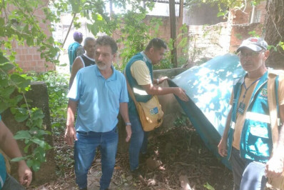 Bairros com mais casos suspeitos de dengue são monitorados pela Secretaria de Saúde