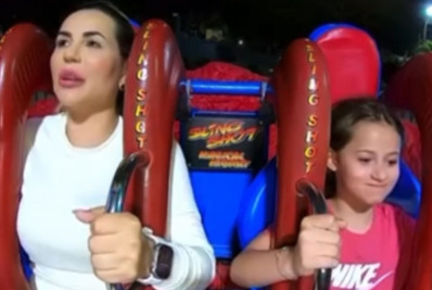 Coragem da filha de Deolane em brinquedo radical impressiona web: 'Um meme'