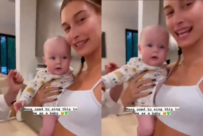 Hailey Bieber canta 'Boi da Cara Preta' em português e surpreende fãs