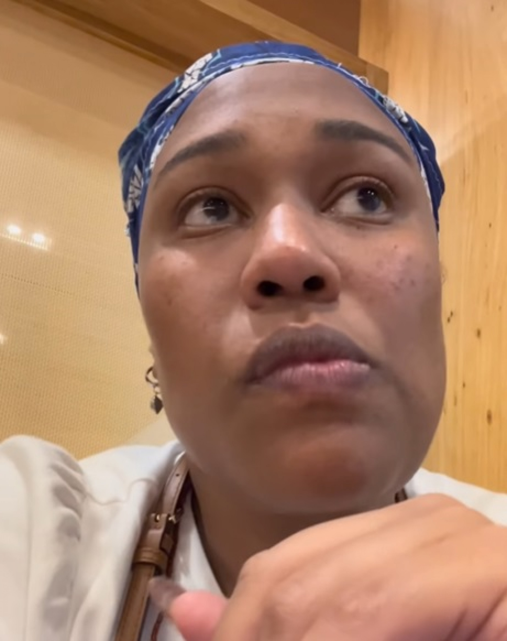 Luana Xavier é vítima de racismo em aeroporto - Reprodução de vídeo