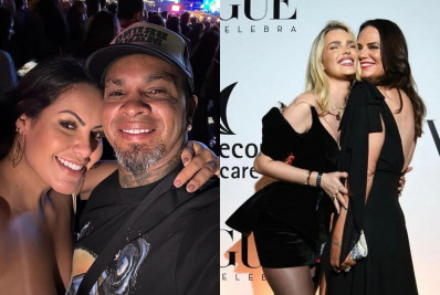 Mulher de Rodriguinho e Luiza Brunet discutem na web: 'Melhore!'