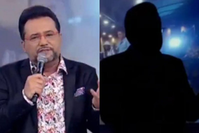 Falta de luz marca estreia de Geraldo Luís na RedeTV!: 'Sacanagem'