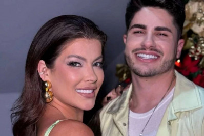 Lucas Souza explica troca de alianças com Jaquelline: ‘Não existe noivado’