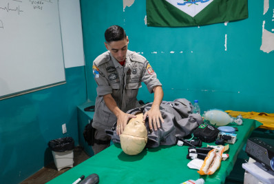 Agentes de proteção de Saquarema fazem curso de capacitação para atendimento pré-hospitalar