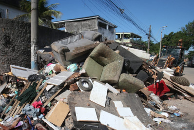São Gonçalo e Baixada têm mais de 9 mil desalojados após temporal, aponta balanço parcial