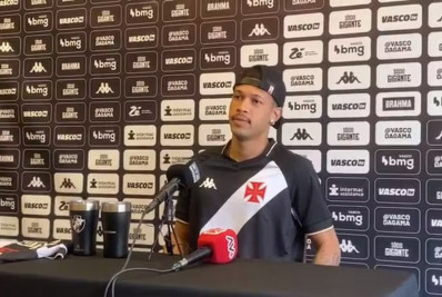 Reforço do Vasco, João Victor revela conselhos de Piton: 'Pode vir de olhos fechados'